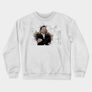 Elon Musk Graffiti Crewneck Sweatshirt